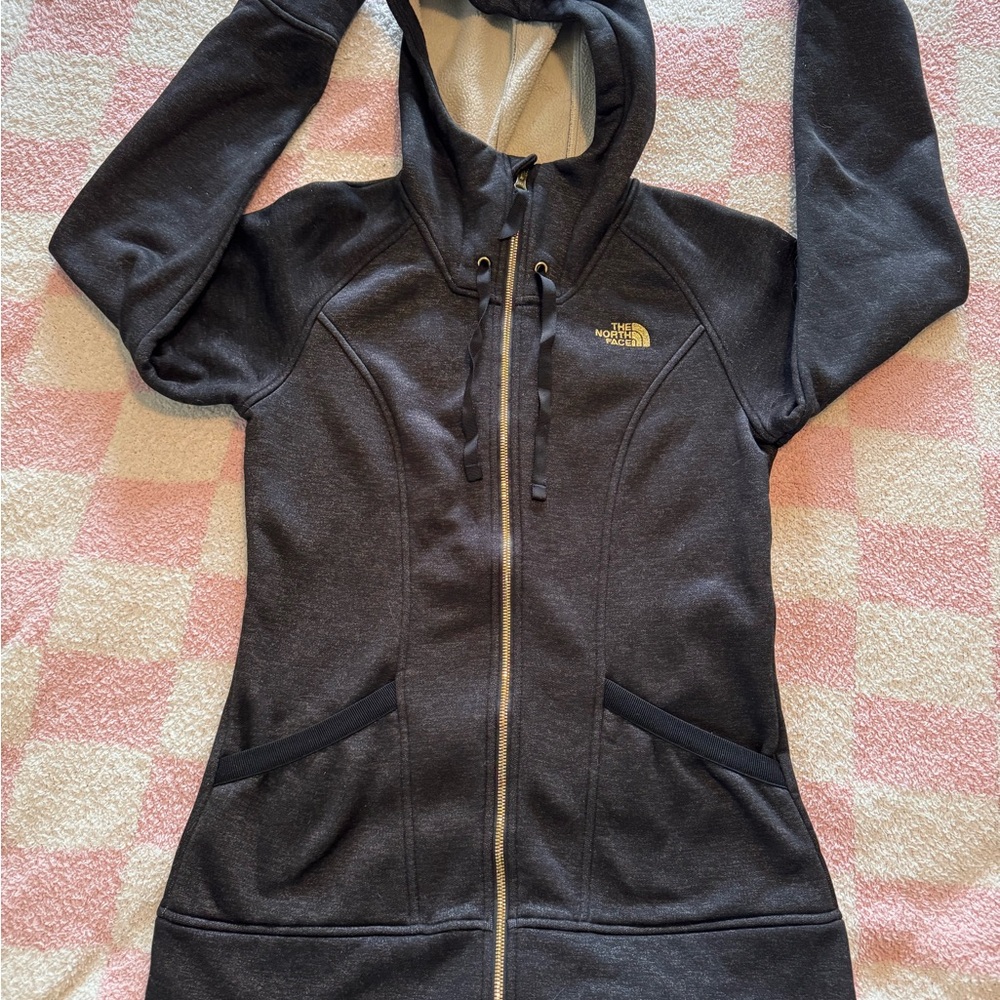 The North Face Charcoal Full-Zip Jacket